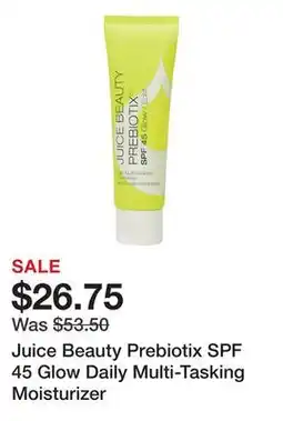 Sephora Juice Beauty Prebiotix SPF 45 Glow Daily Multi-Tasking Moisturizer offer