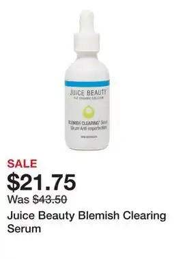 Sephora Juice Beauty Blemish Clearing Serum offer