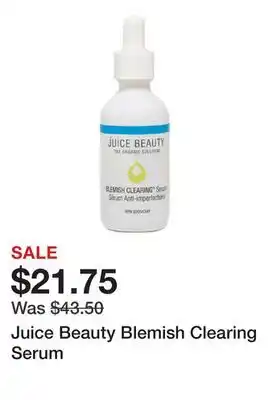 Sephora Juice Beauty Blemish Clearing Serum offer