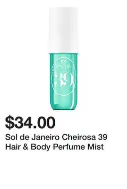 Sephora Sol de Janeiro Cheirosa 39 Hair & Body Perfume Mist offer