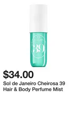 Sephora Sol de Janeiro Cheirosa 39 Hair & Body Perfume Mist offer