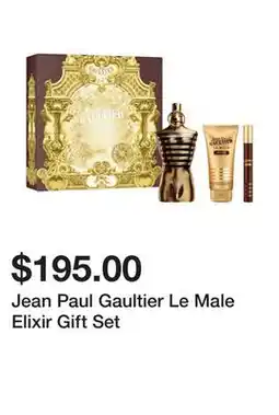 Sephora Jean Paul Gaultier Le Male Elixir Gift Set offer