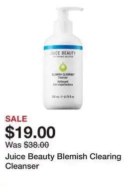 Sephora Juice Beauty Blemish Clearing Cleanser offer