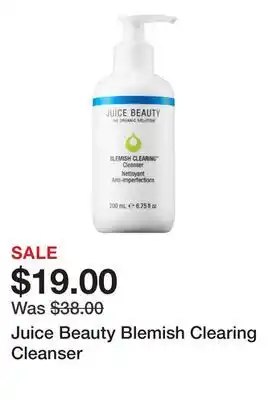 Sephora Juice Beauty Blemish Clearing Cleanser offer