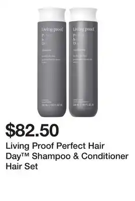 Sephora Living Proof Perfect Hair Day Shampoo & Conditioner Hair Set offer
