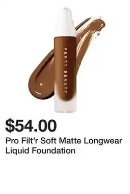 Sephora Pro Filt'r Soft Matte Longwear Liquid Foundation offer