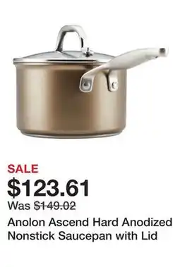 Bed Bath & Beyond Anolon Ascend Hard Anodized Nonstick Saucepan with Lid offer