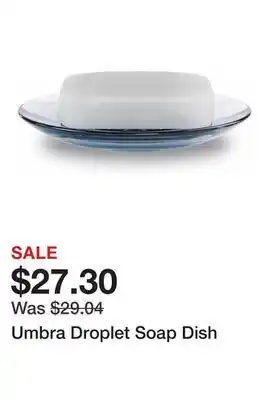 Bed Bath & Beyond Umbra Droplet Soap Dish offer