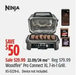 Canadian Tire Woodfire Pro Connect XL 7-in-1 Grill offer