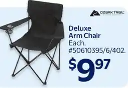 Walmart Deluxe Arm Chair offer