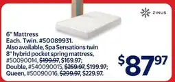 Walmart 6 Mattress offer