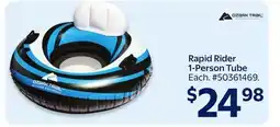 Walmart Rapid Rider 1-Person Tube offer