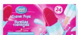 Walmart Great Value Ice Pops offer