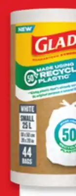 Walmart Glad White Garbage Bags 28- or 44-Pack offer