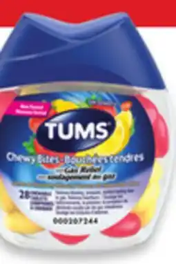 Walmart Tums Chew Bites offer