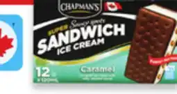 Walmart Chapman's Super Sandwich Novelties offer