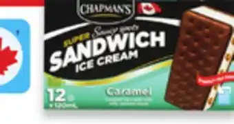 Walmart Chapman's Super Sandwich Novelties offer