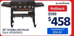 Walmart 36 Griddle with Hood offer