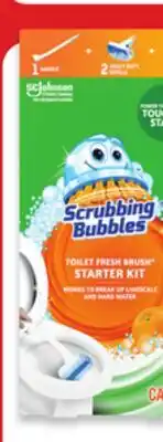 Walmart Scrubbing Bubbles Toilet Fresh Brush Starter Kit offer