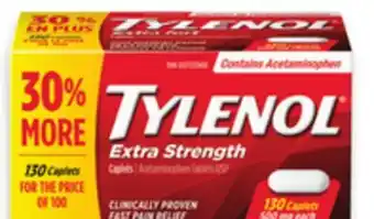 Walmart Tylenol Extra Strength offer