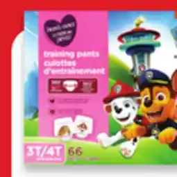Walmart Parent's Choice PAW Patrol Training Pants offer