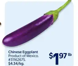 Walmart Chinese Eggplant offer