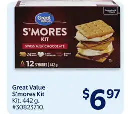 Walmart Great Value S'mores Kit offer