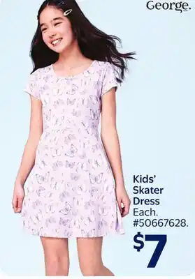 Walmart Kid's Skater Dress offer