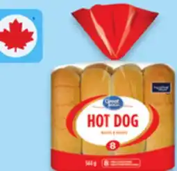 Walmart Great Value Hot Dog Buns offer