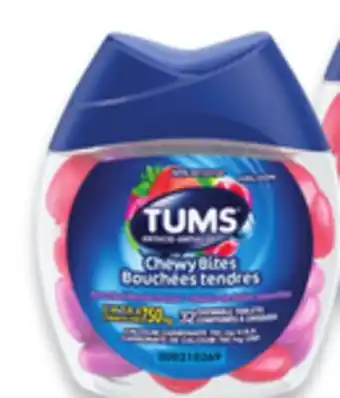 Walmart Tums Chewy Bites offer