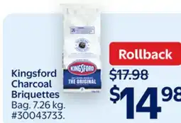 Walmart Kingsford Charcoal Briquettes offer