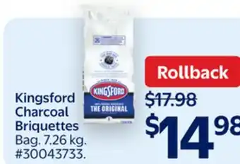 Walmart Kingsford Charcoal Briquettes offer