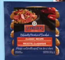 Walmart Schneiders Classic Recipe Smoked Sausages offer