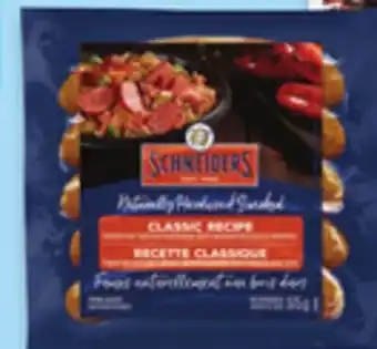 Walmart Schneiders Classic Recipe Smoked Sausages offer