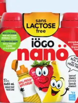 Walmart iÖGO nanö Drinkable Yogurt offer