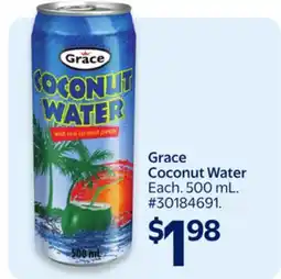 Walmart Grace Coconut Water offer