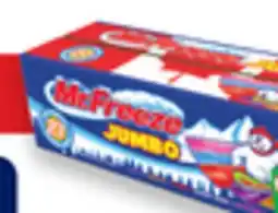 Walmart Mr. Freeze Jumbo Freeze Pops offer