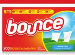 Walmart Bounce Dryer Sheets 120s-200s offer