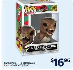 Walmart Funko Pop! T. Rex Hatchling offer