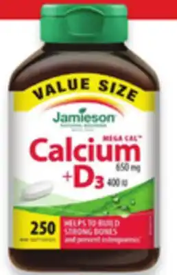 Walmart Jamieson Calcium 250s offer
