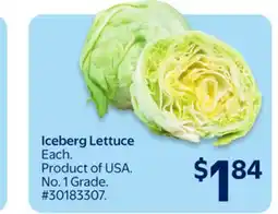 Walmart Iceberg Lettuce offer