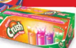 Walmart Crush Giant Freeze Pops offer