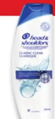 Walmart Head & Shoulders Shampoo 370 mL - 400 mL or Conditioner 315 mL - 325 mL offer