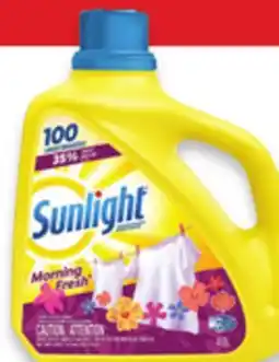Walmart Sunlight 100 Loads Laundry Detergent offer