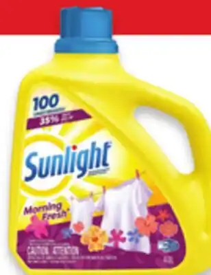 Walmart Sunlight 100 Loads Laundry Detergent offer