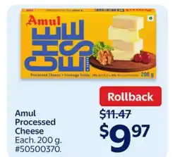 Walmart Amul Processed Cheese offer