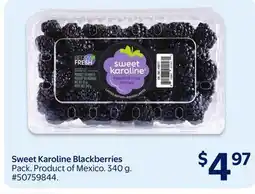 Walmart Sweet Karoline Blackberries offer