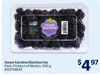 Walmart Sweet Karoline Blackberries offer