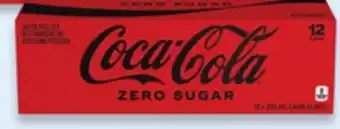Walmart Coca-Cola Zero Sugar 12-Pack Pop offer