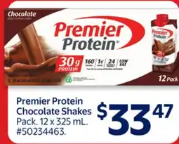 Walmart Premier Protein Chocolate Shakes offer